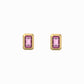 TEMPLE EARRINGS - RUBY
