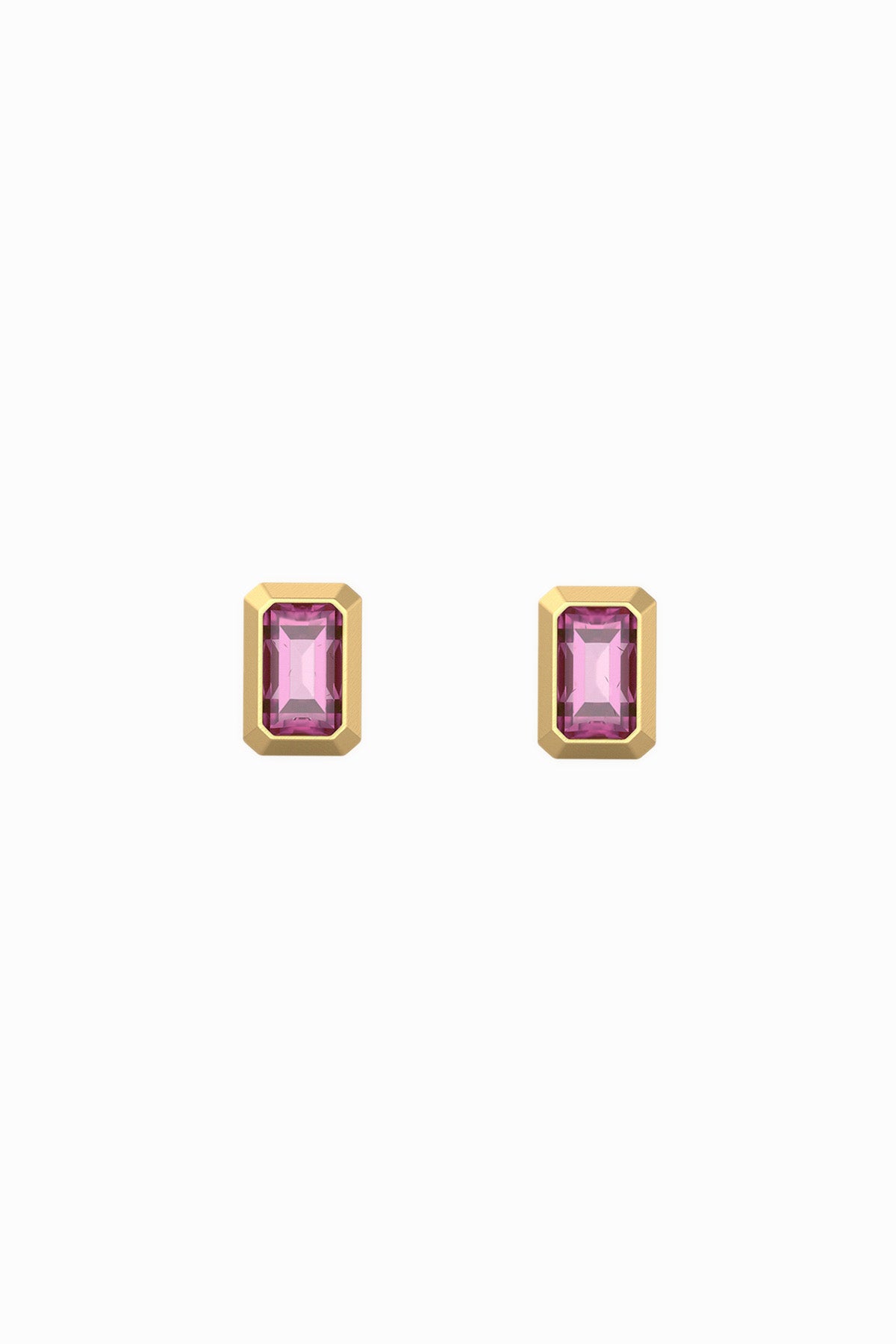 TEMPLE EARRINGS - RUBY