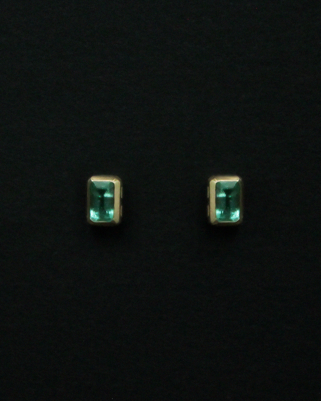 Emerald Temple Earrings